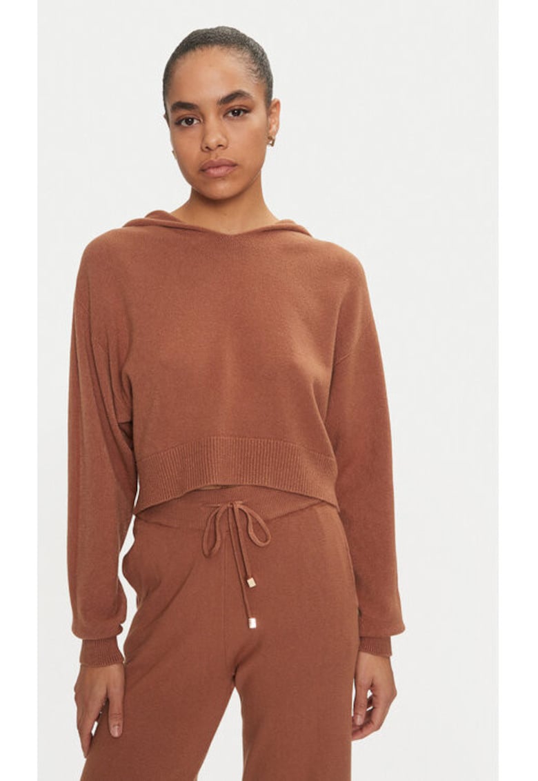 Pulover dama -  304450112 - Viscoza/Poliester - Maro