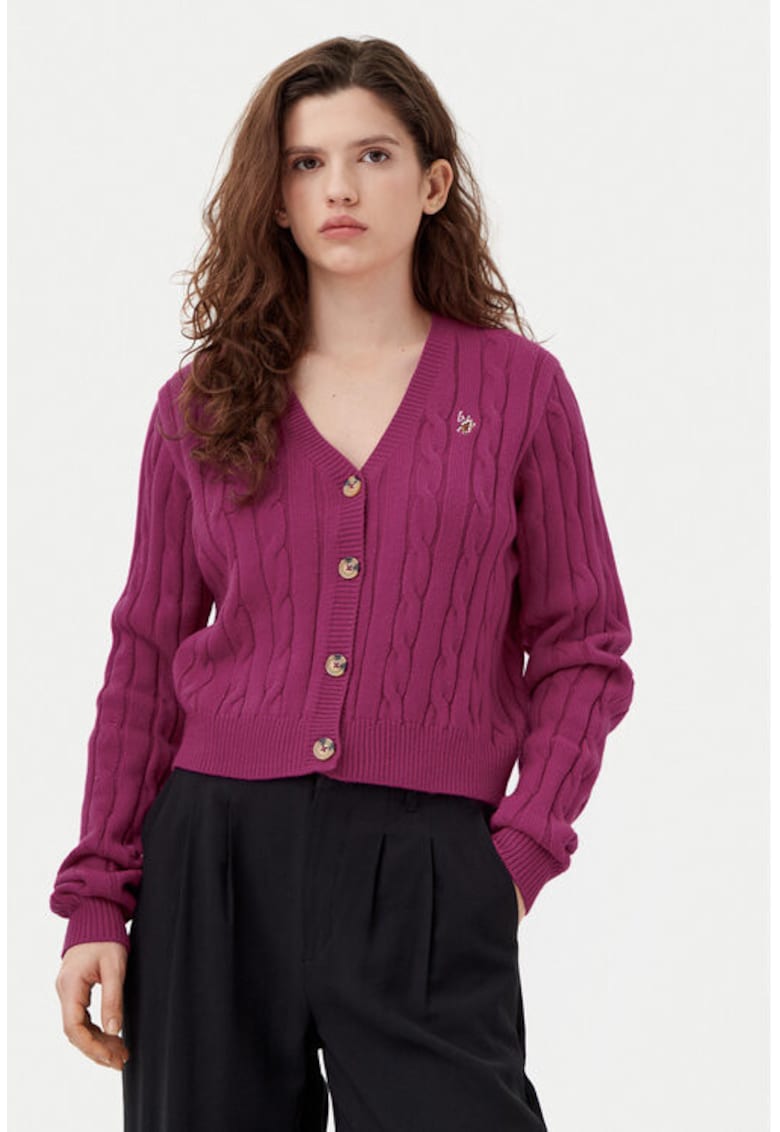 Cardigan dama - 304797712 - Acril/Nylon - Roz