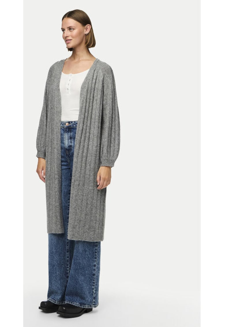 Cardigan dama -  304518072 - Poliester reciclat/Acril - Gri