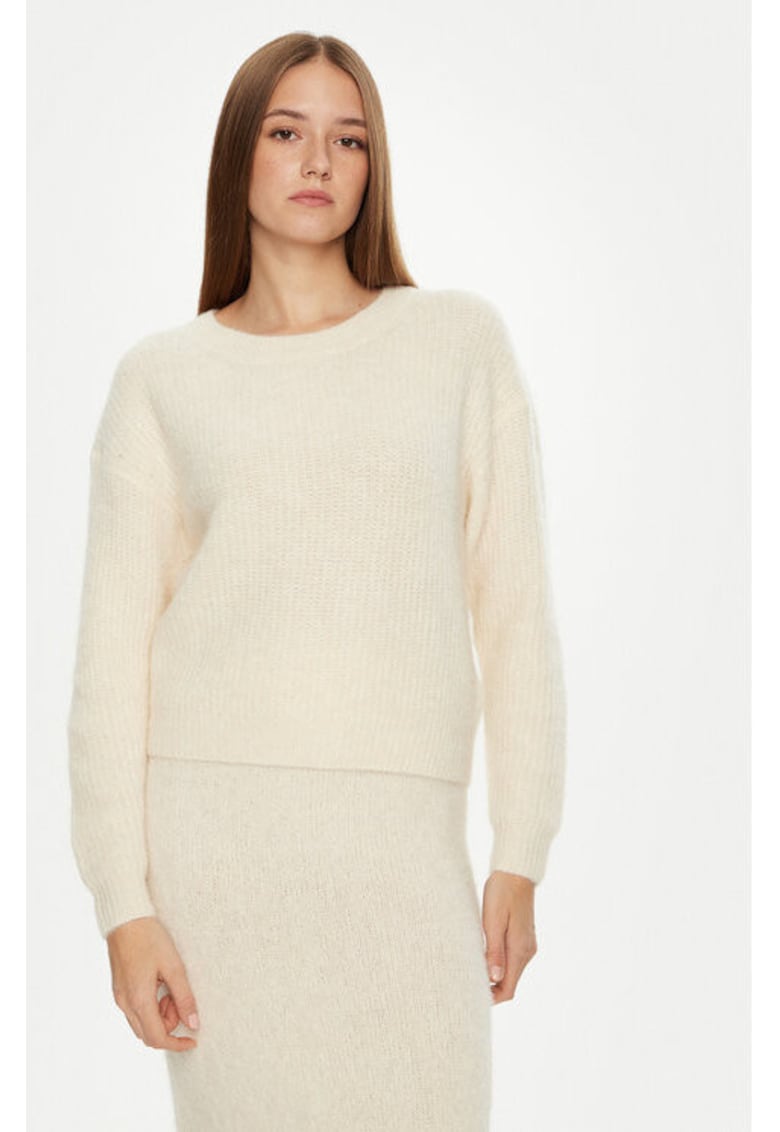 Pulover dama -  304610455 - Acril/Lana Alpaca/Poliamida - Bej