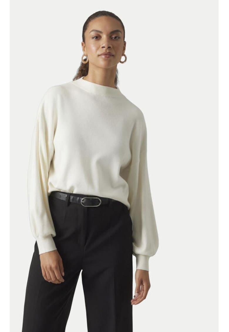 Pulover dama - 304509285 - Viscoza/Poliester - Bej