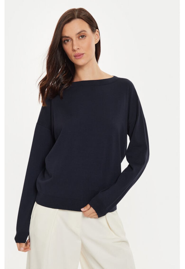 Pulover dama - 304280160 - Viscoza/Poliester - Negru