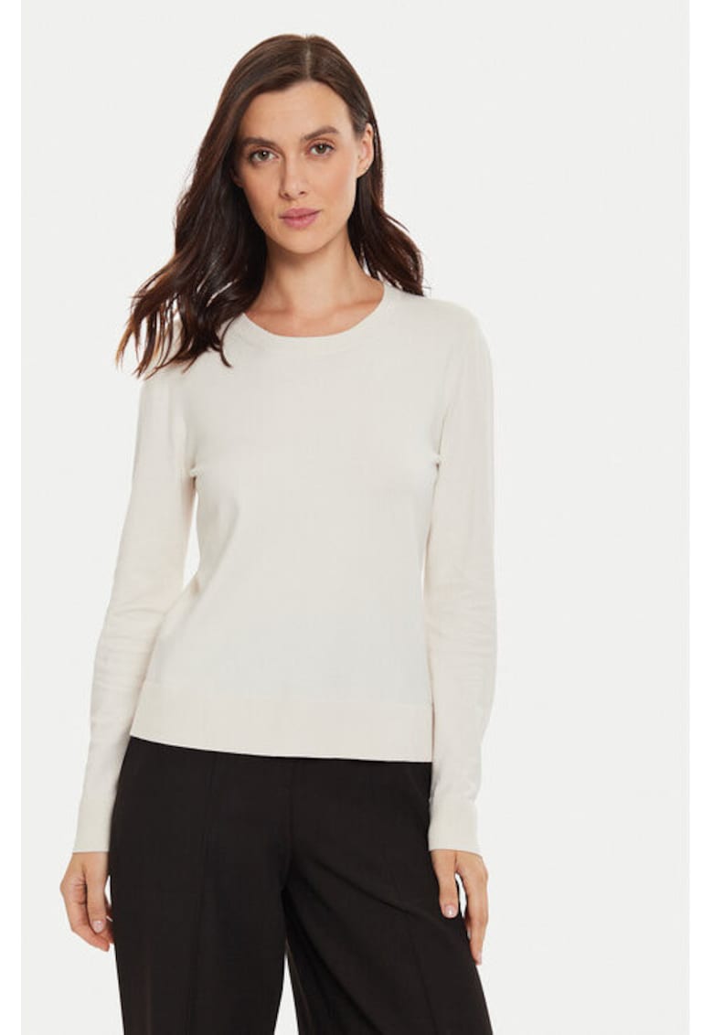 Pulover dama - 304280115 - Viscoza/Poliester - Bej