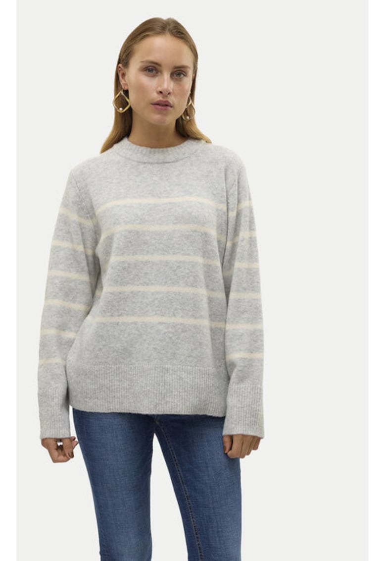 Pulover dama -  304511196 - Poliester reciclat/Acril - Gri