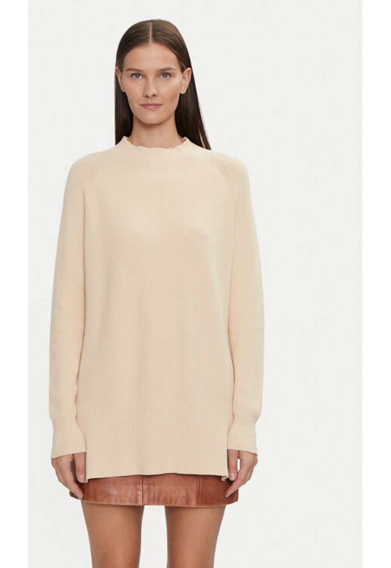 Pulover dama - 304665479 - Viscoza/Poliamida - One Size INTL - Bej