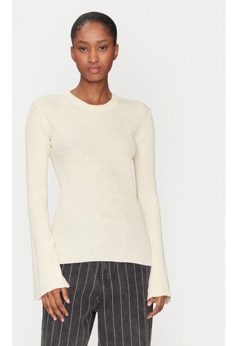 Day Birger Pulover dama - 305138422 - Bumbac/Poliester - Bej - Bej