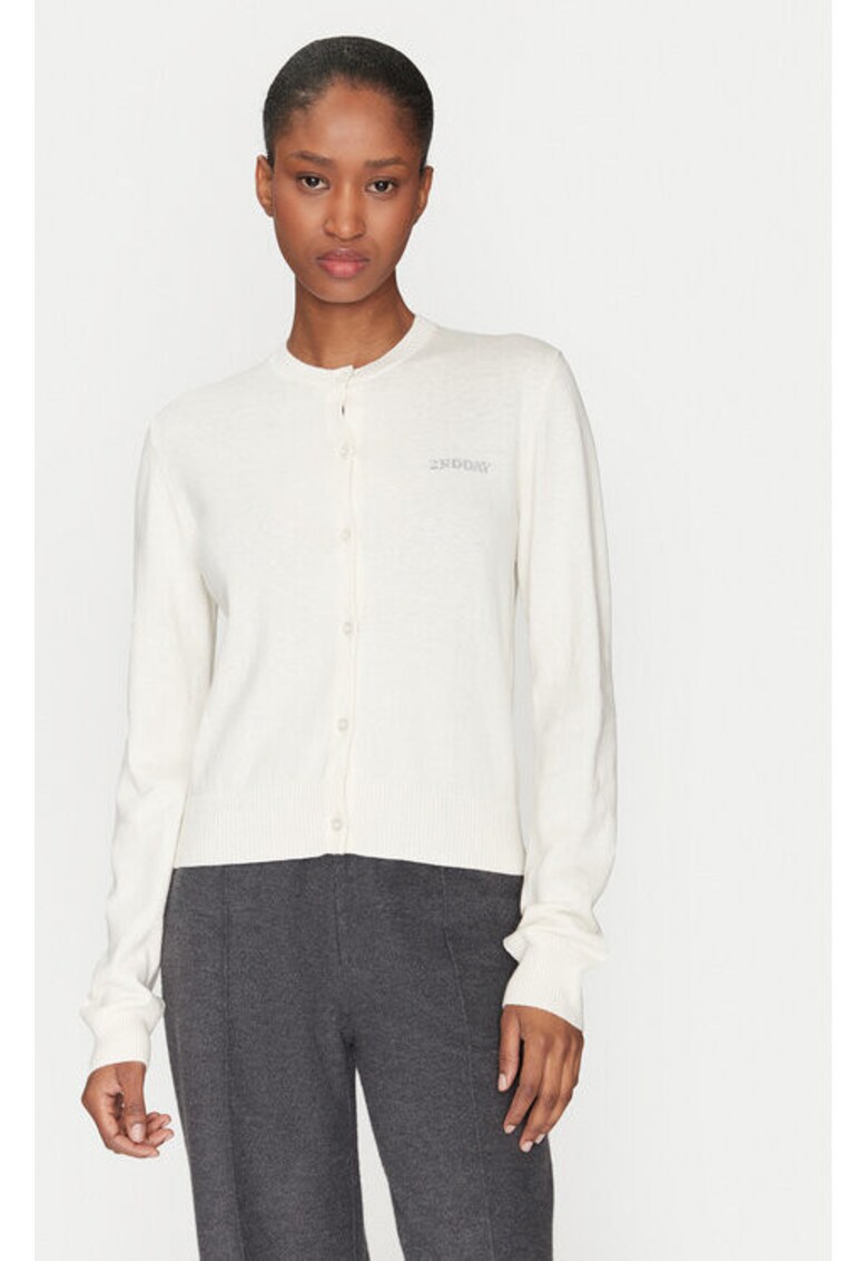 Cardigan dama - 305138613 - Bumbac/Lana - Bej