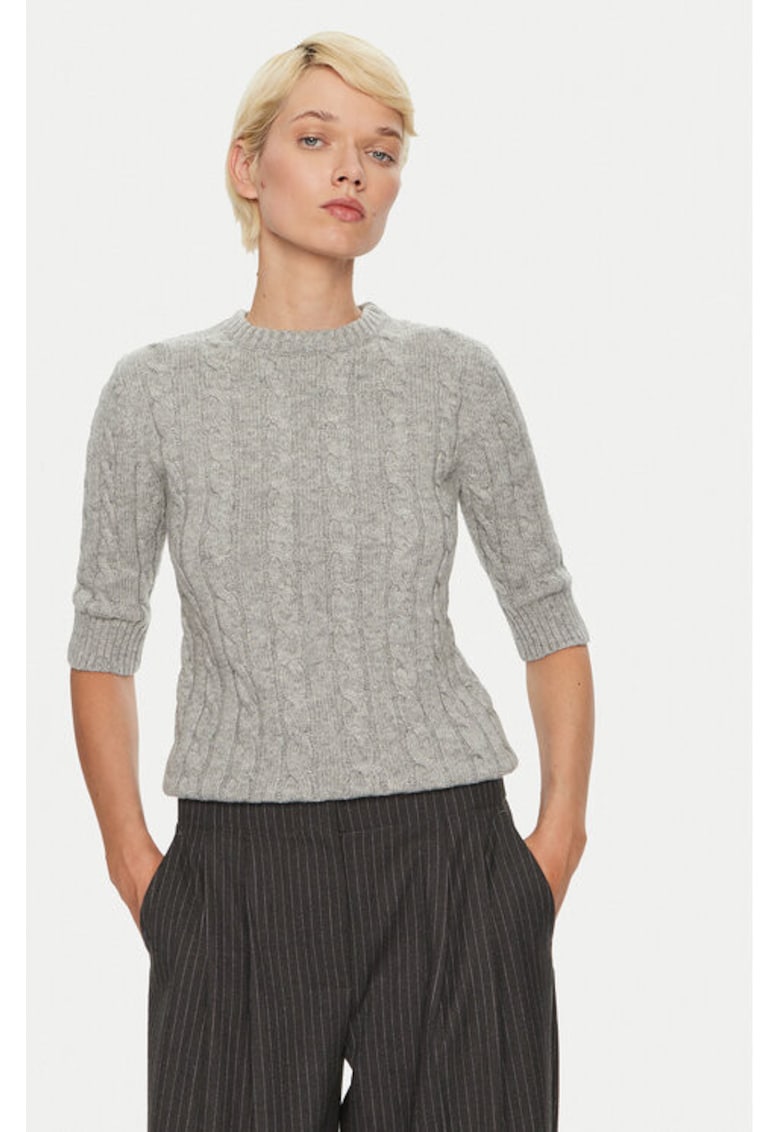 Pulover dama -  304475030 - Bumbac/Lana - Gri