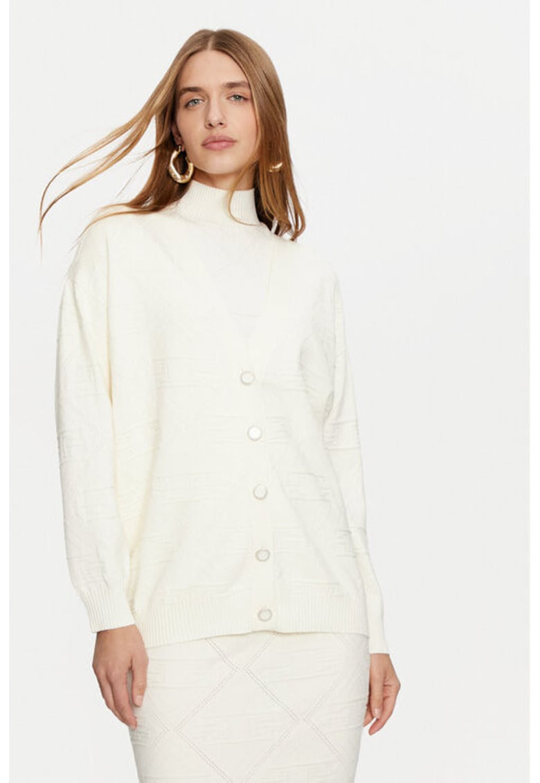 Cardigan dama -  304202339 - Viscoza/Poliester - Bej