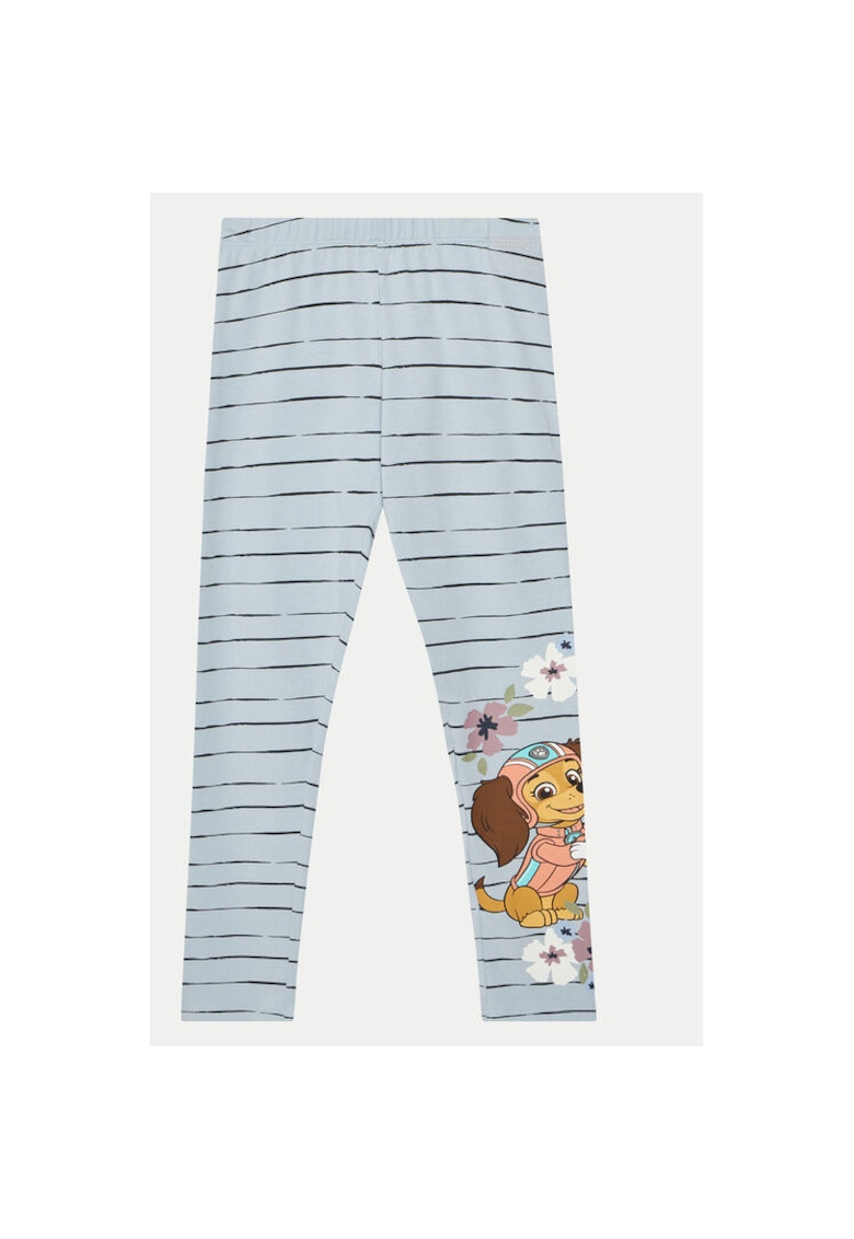 Pantaloni fete -  304719080 - Bumbac - Albastru