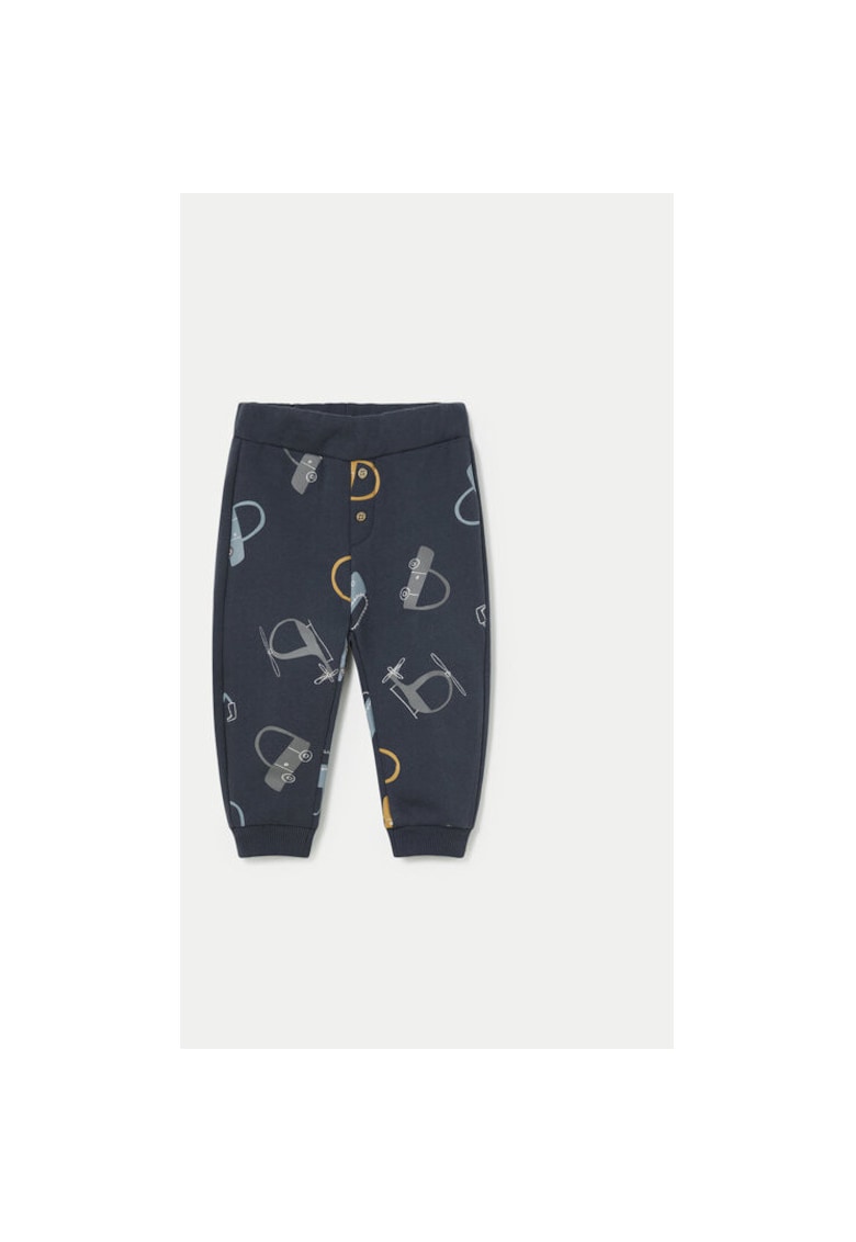 Pantaloni baieti -  304319792 - Bumbac/Poliester - Albastru