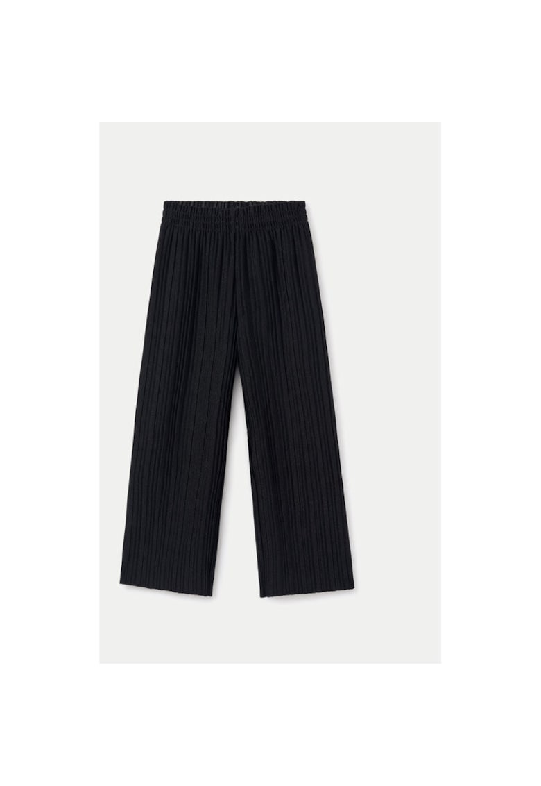 Pantaloni fete - 304323430 - Poliester/Poliamida/Fibre metalice - Negru