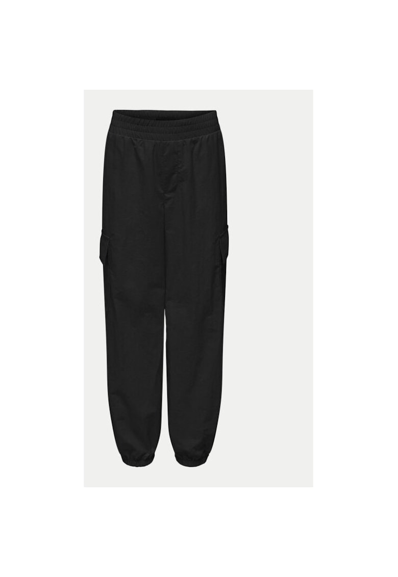 Pantaloni fete - 304503719 - Poliamida - Negru - Negru
