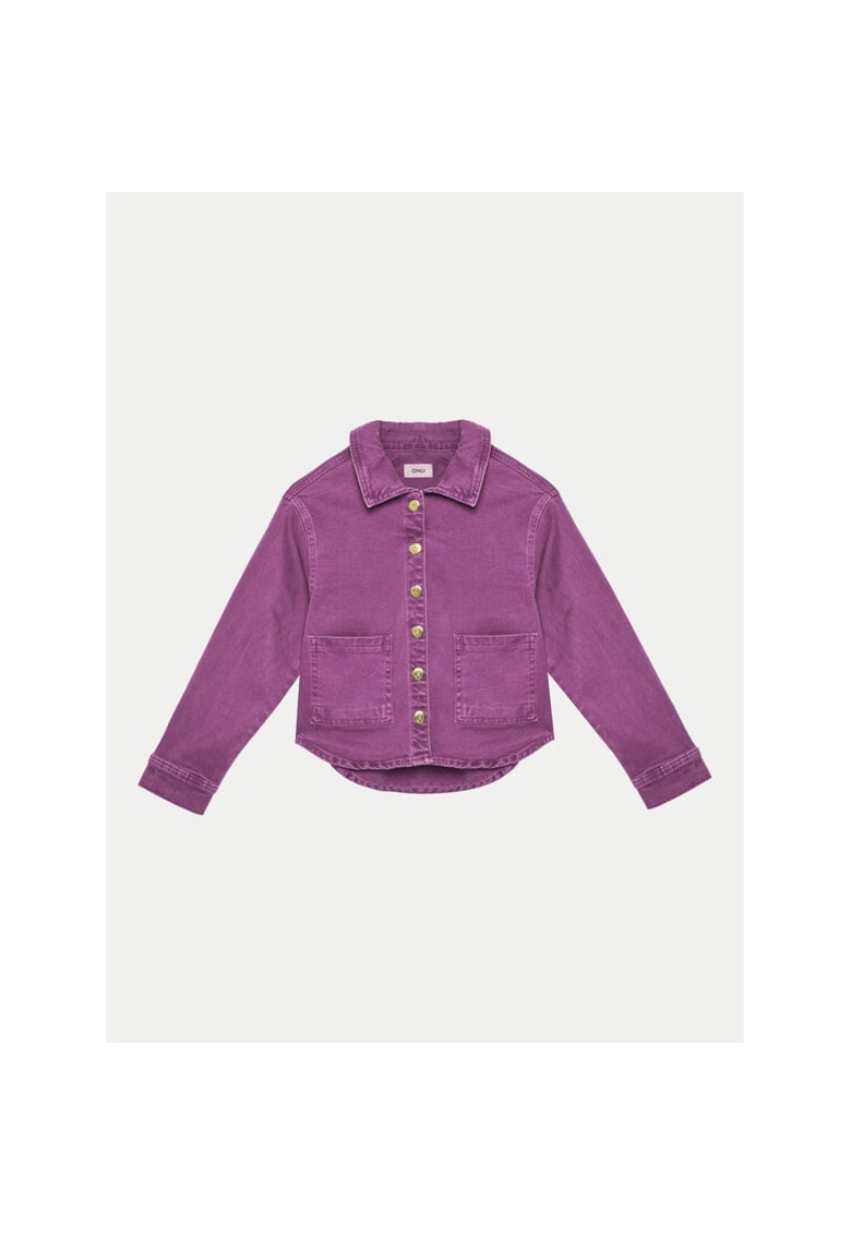 Geaca fete - 304705168 - Bumbac - Violet - Violet