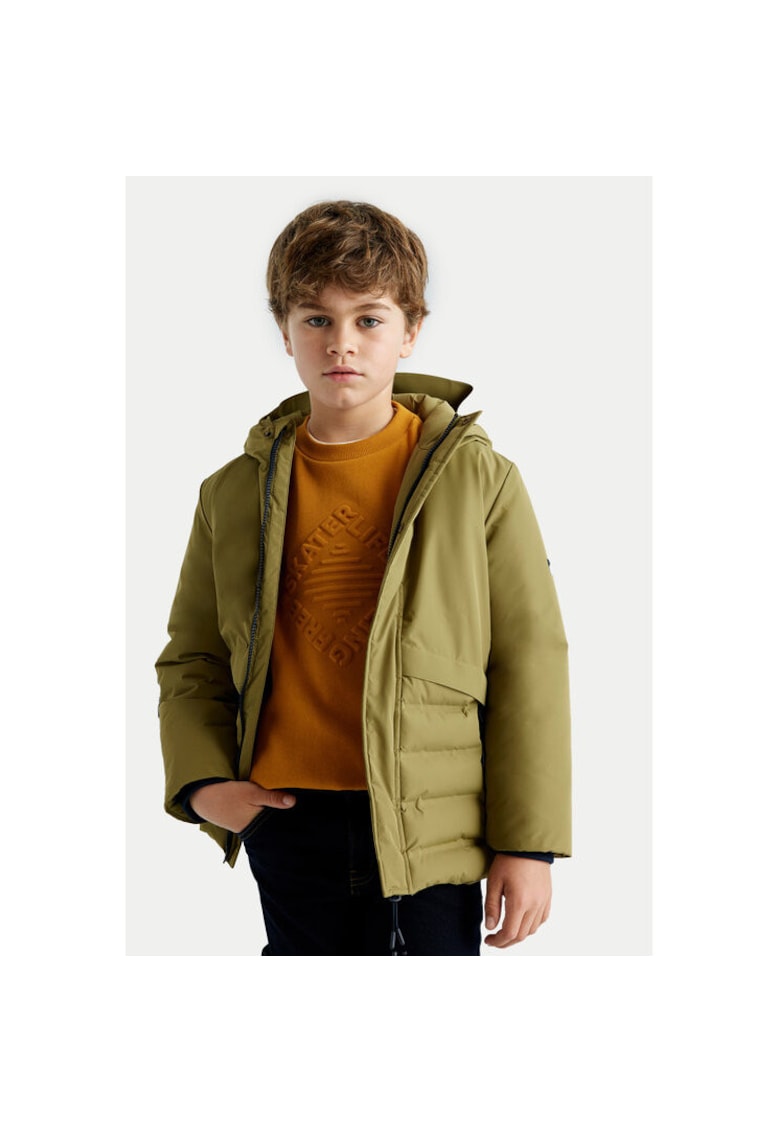 Jacheta baieti -  304297649 - Poliester - Verde