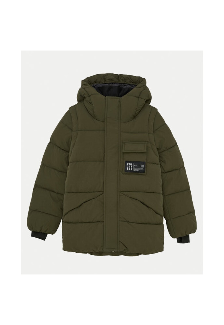 Geaca baieti -  304424519 - Poliester - Verde Geaca baieti -  304424519 - Poliester - Verde