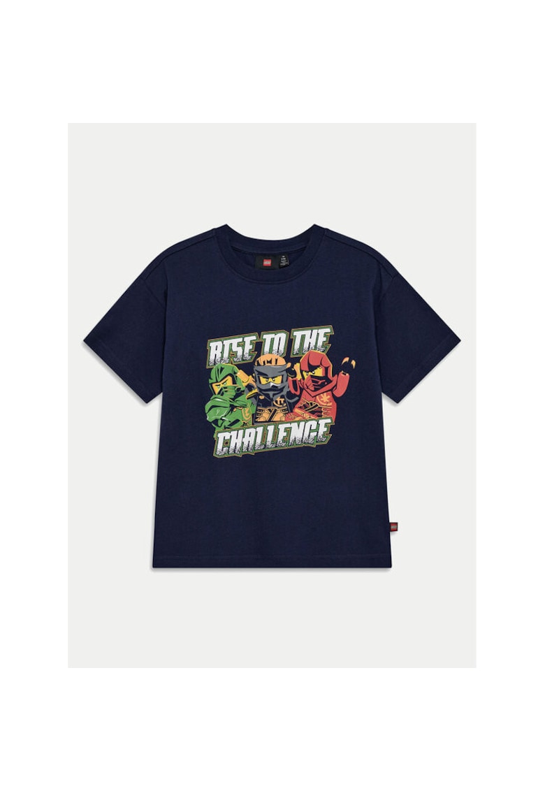 Tricou baieti - 304705953 - Bumbac organic - Albastru - Albastru