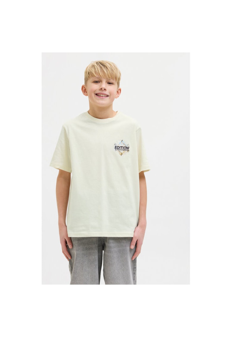 Tricou baieti - 304808517 - Bumbac - Galben - Galben