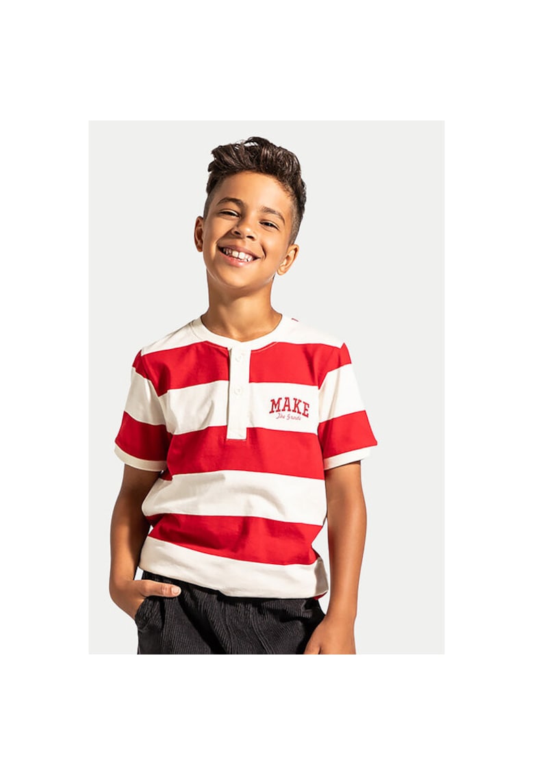 Tricou baieti - 304485107 - Bumbac - Negru