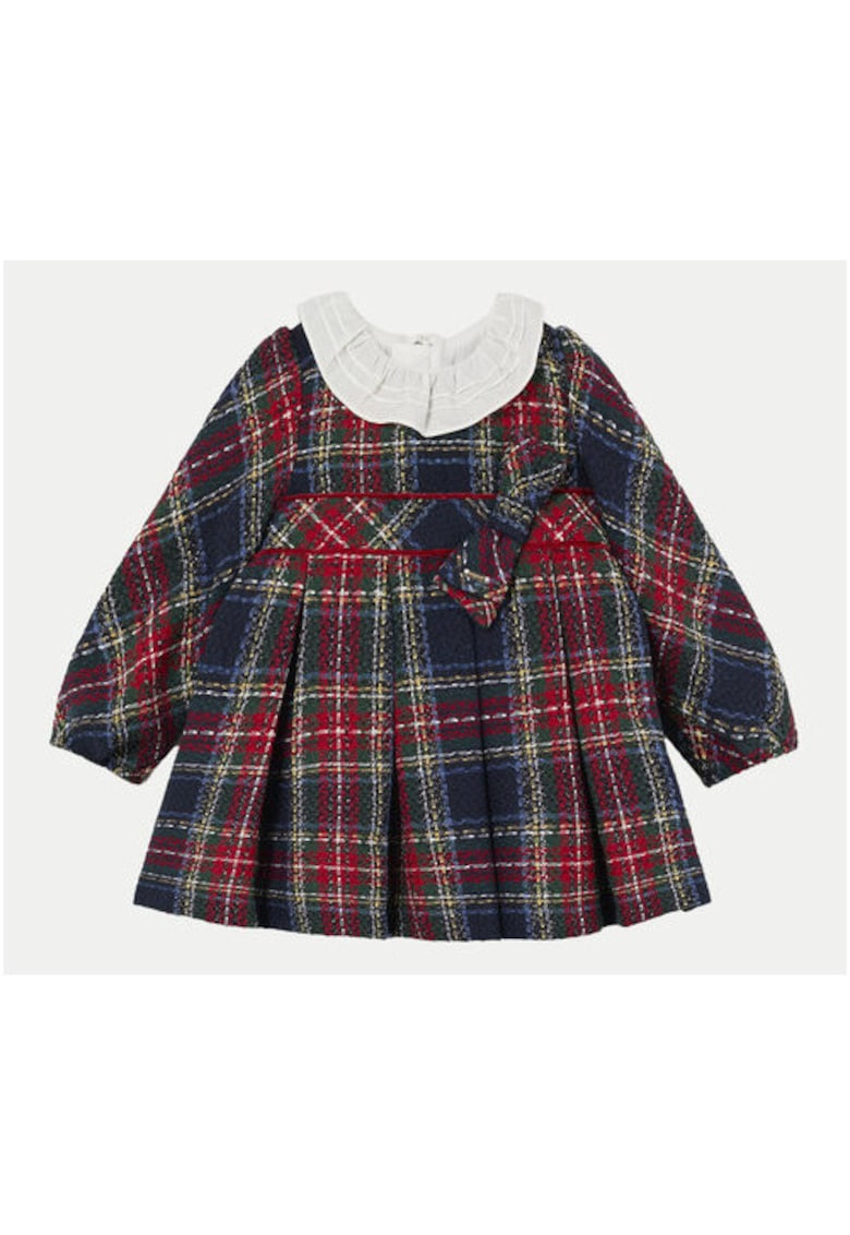 Rochie fete - 304319334 - Poliester/Bumbac/Acril - Albastru