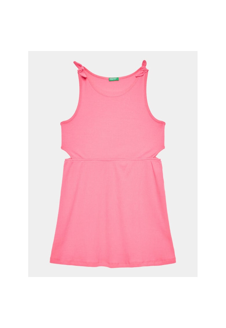 Rochie fete - 302098798 - Bumbac - Roz - Roz