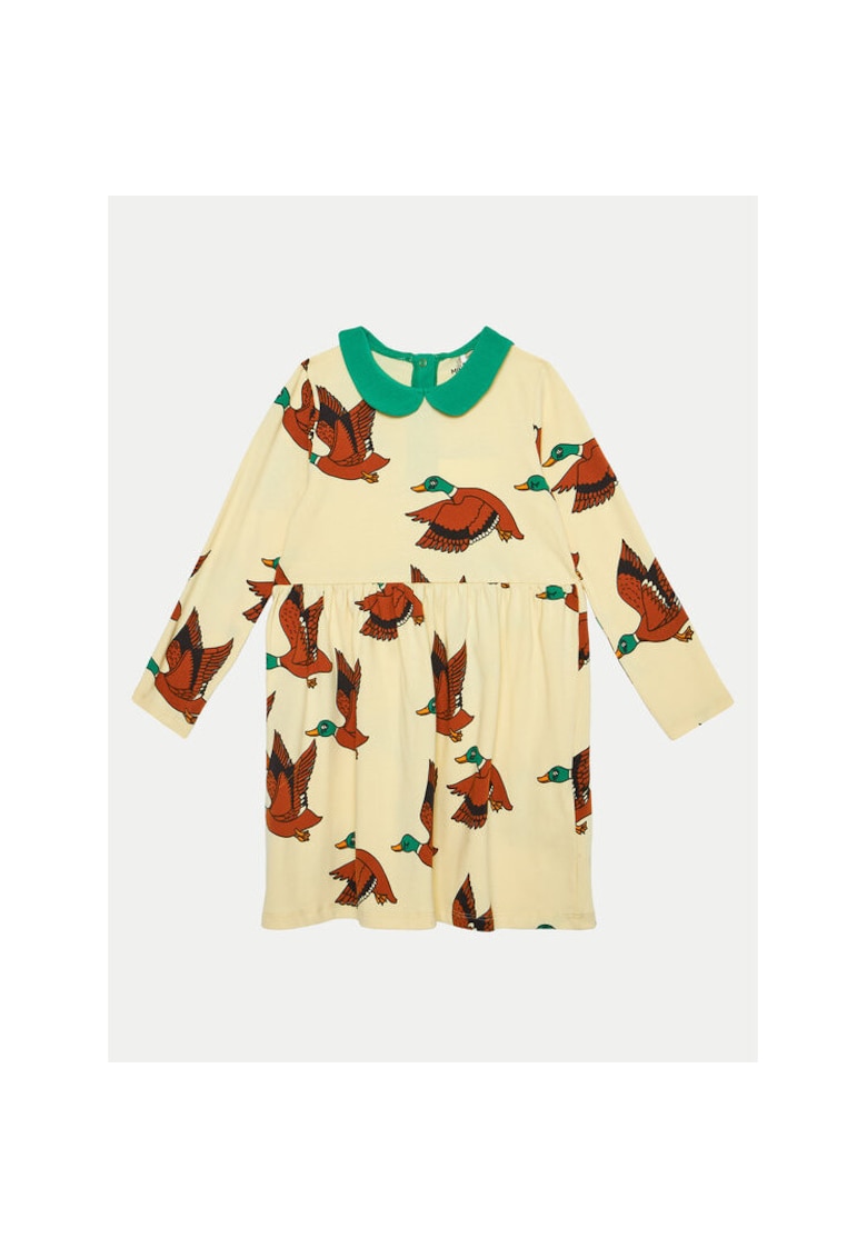 Rochie fete -  304157585 - Bumbac organic - Galben