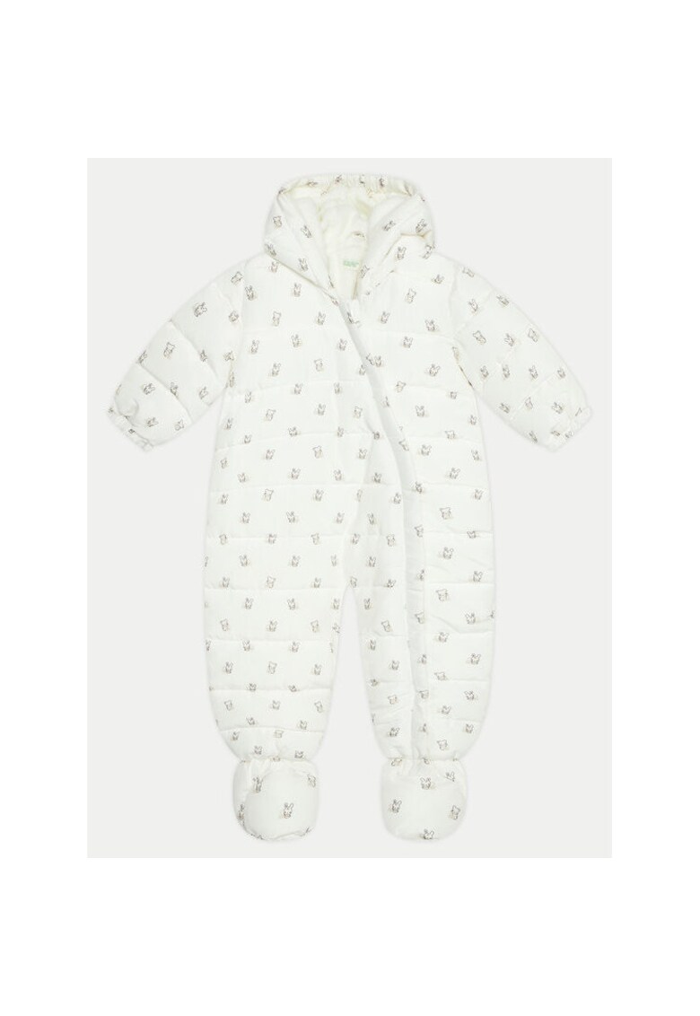 Salopeta fete - 304522277 - Poliester - Alb