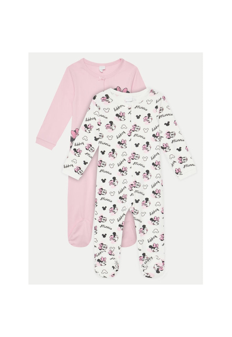 Salopeta fete - 304547553 - Bumbac organic - Roz - Roz