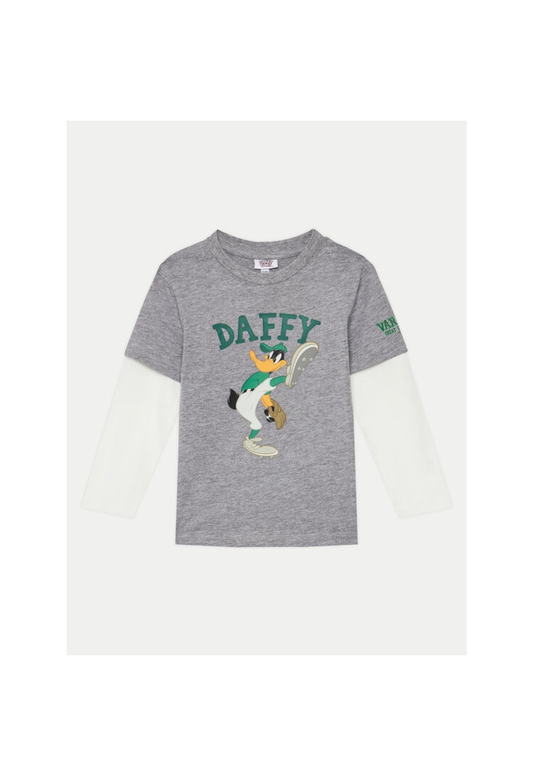 Bluza baieti - 304547652 - Bumbac - Gri