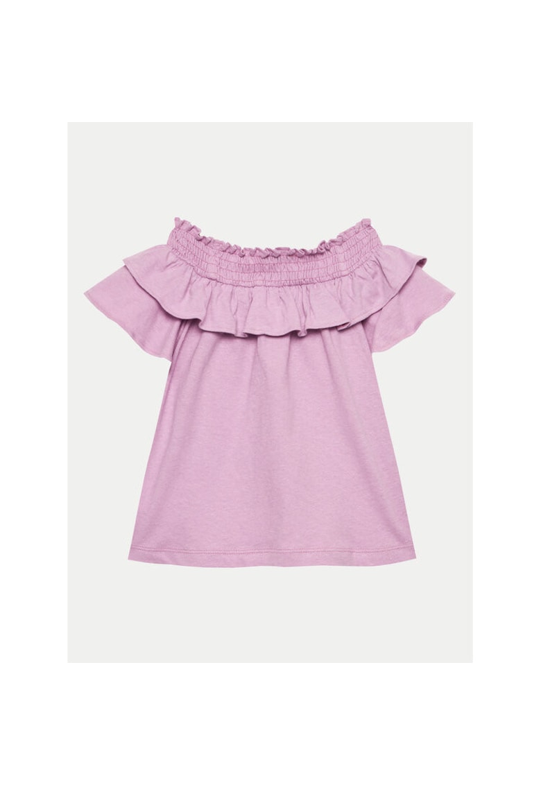 Bluza fete - 303817824 - Bumbac/In - Violet - Violet