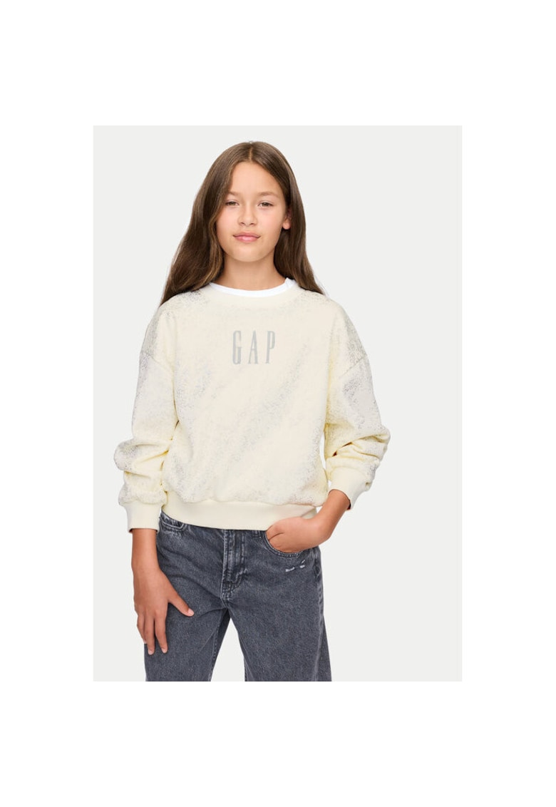 Bluza fete - 304985829 - Bumbac/Poliester - 134 CM - Bej