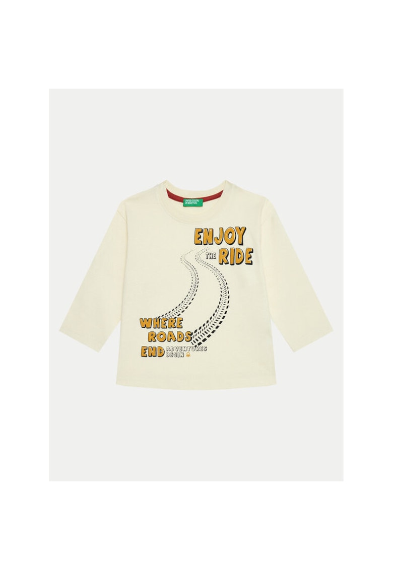 Bluza baieti - 304522017 - Bumbac - Bej