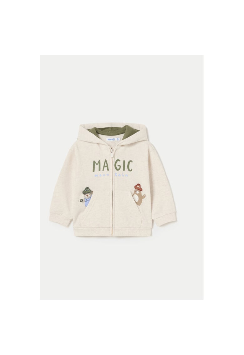 Bluza baieti -  304319600 - Bumbac/Poliester - Bej