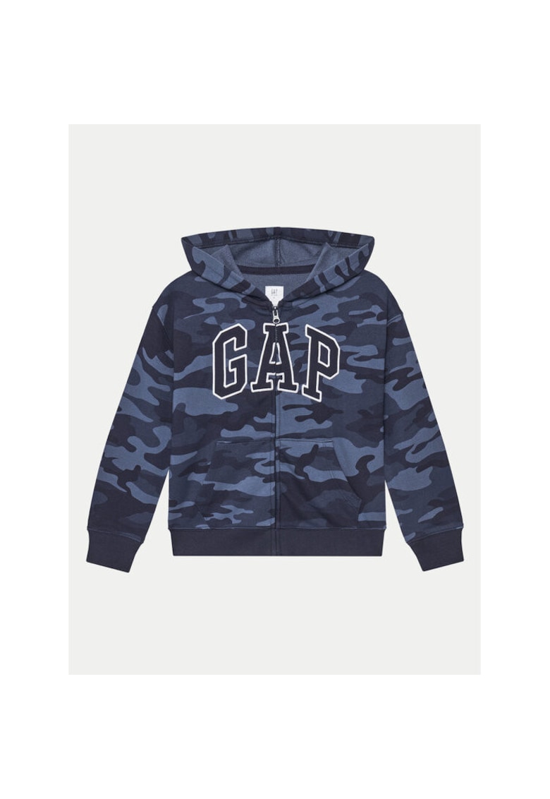 Bluza baieti - 305289636 - Bumbac/Poliester reciclat - 134 CM - Albastru