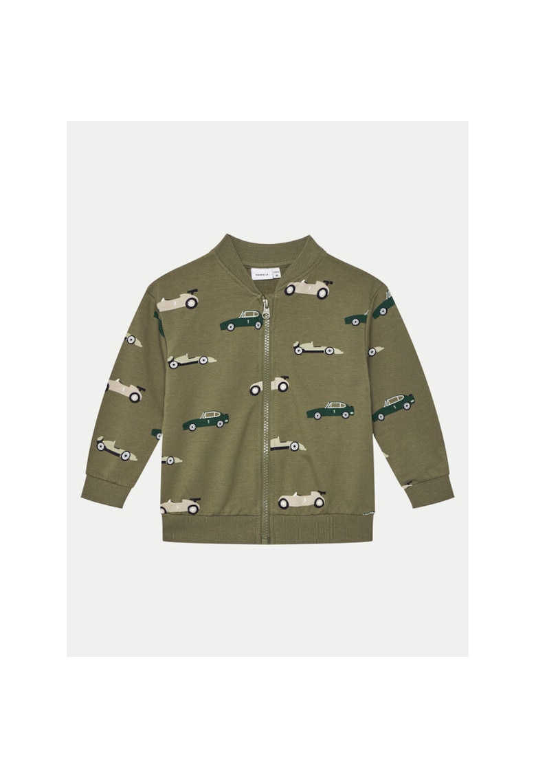 Bluza baieti - 304732096 - Bumbac organic - Verde - Verde