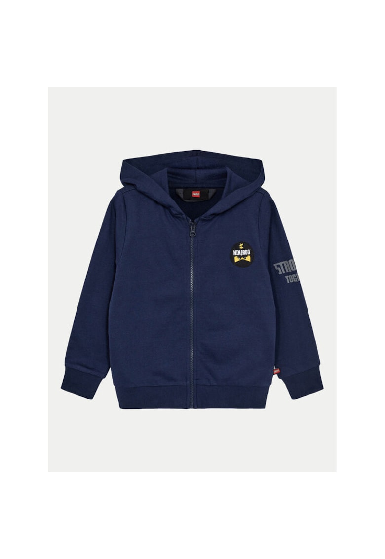 Bluza baieti -  304284717 - Bumbac organic - Albastru