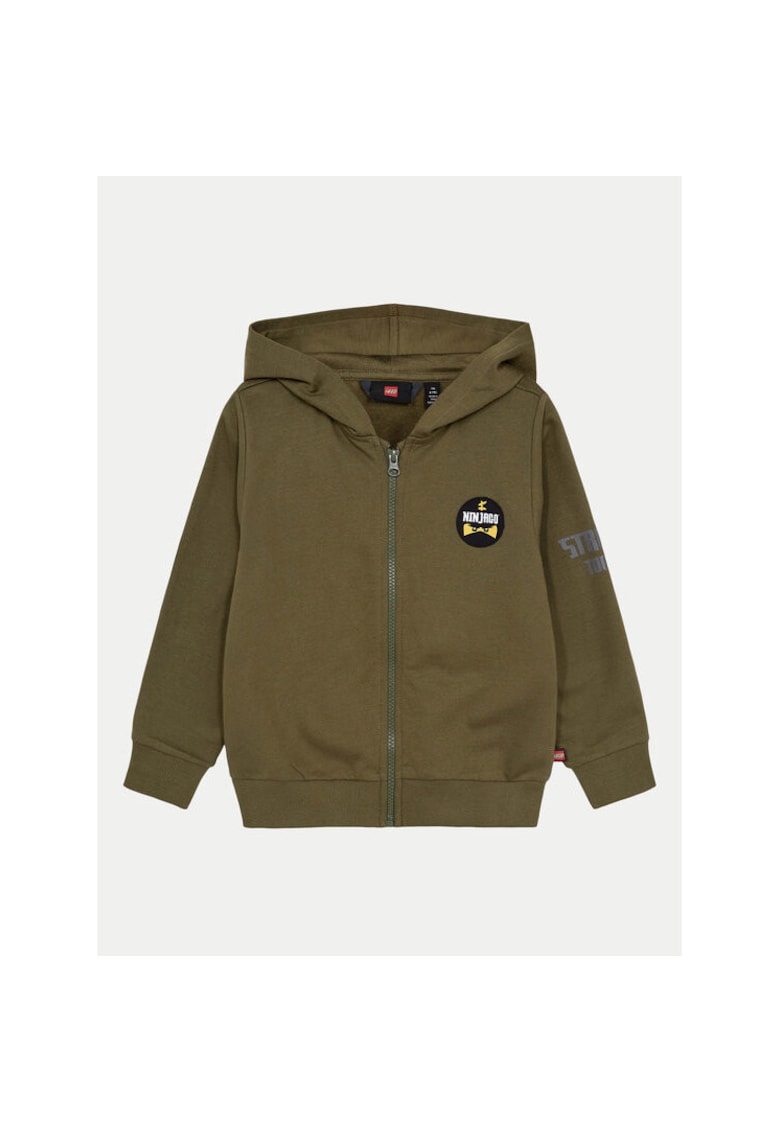 Bluza baieti - 304284755 - Bumbac organic - Verde