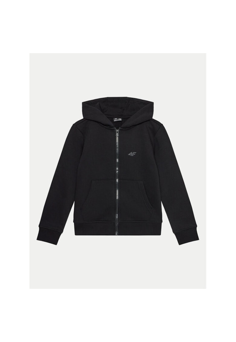 Bluza fete - 303943233 - Bumbac/Poliester - Negru - Negru