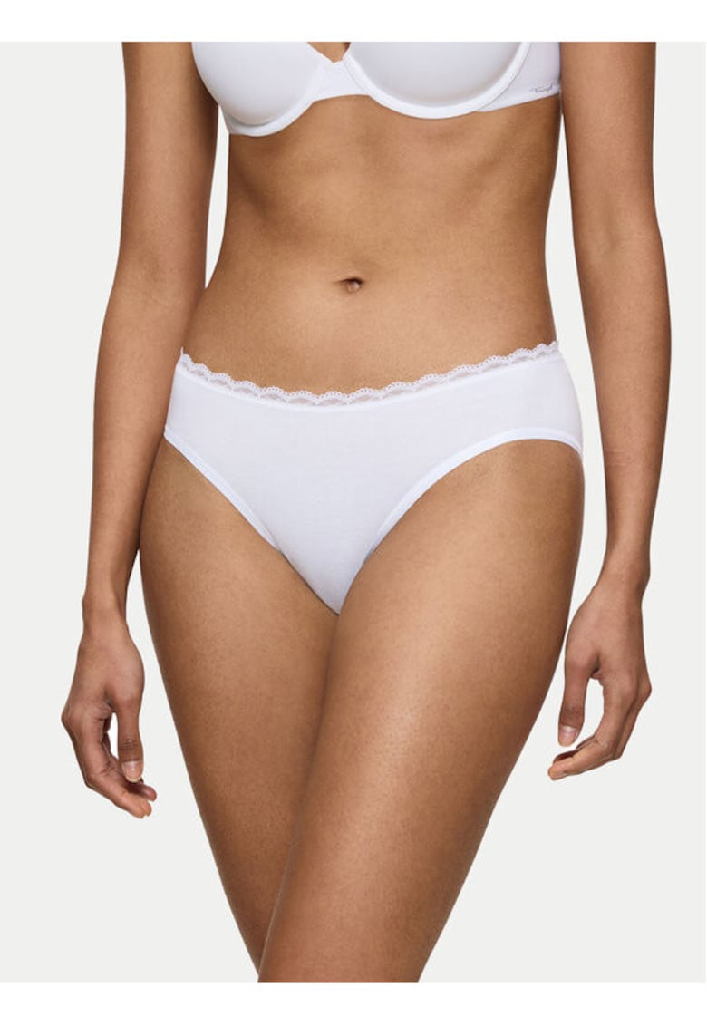 Chiloti dama - 304974861 - Bumbac - Alb