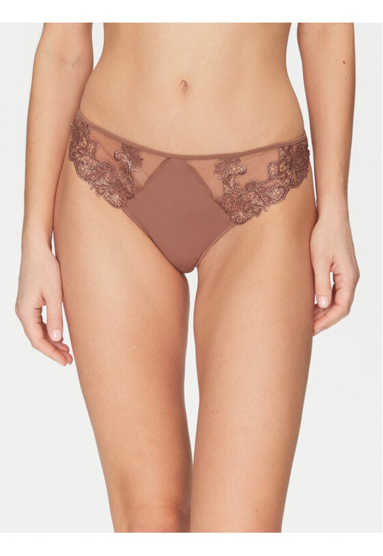 Chiloti dama - 305121042 - Poliamida/Poliester/Elastan - Maro Chiloti dama - 305121042 - Poliamida/Poliester/Elastan - Maro