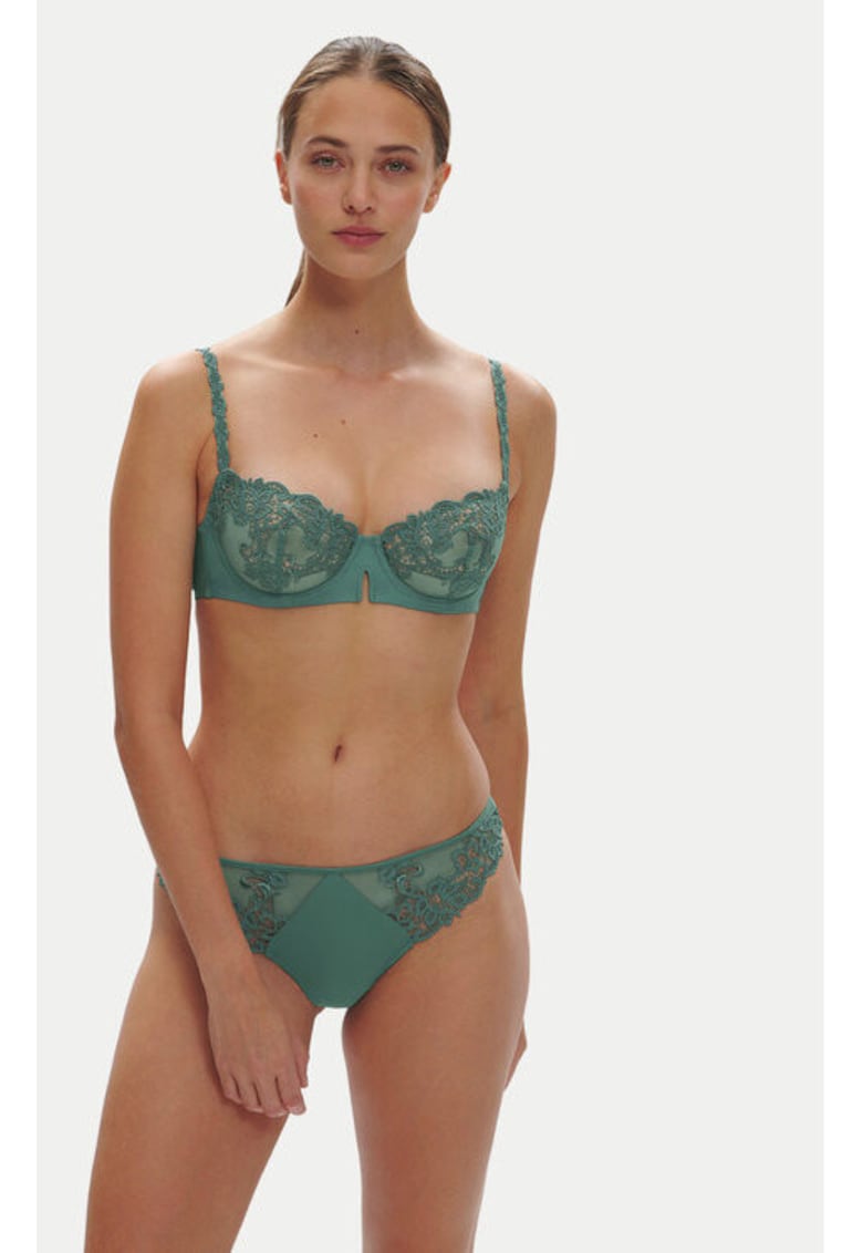 Chiloti dama - 303770051 - Poliamida/Poliester - Verde Chiloti dama - 303770051 - Poliamida/Poliester - Verde