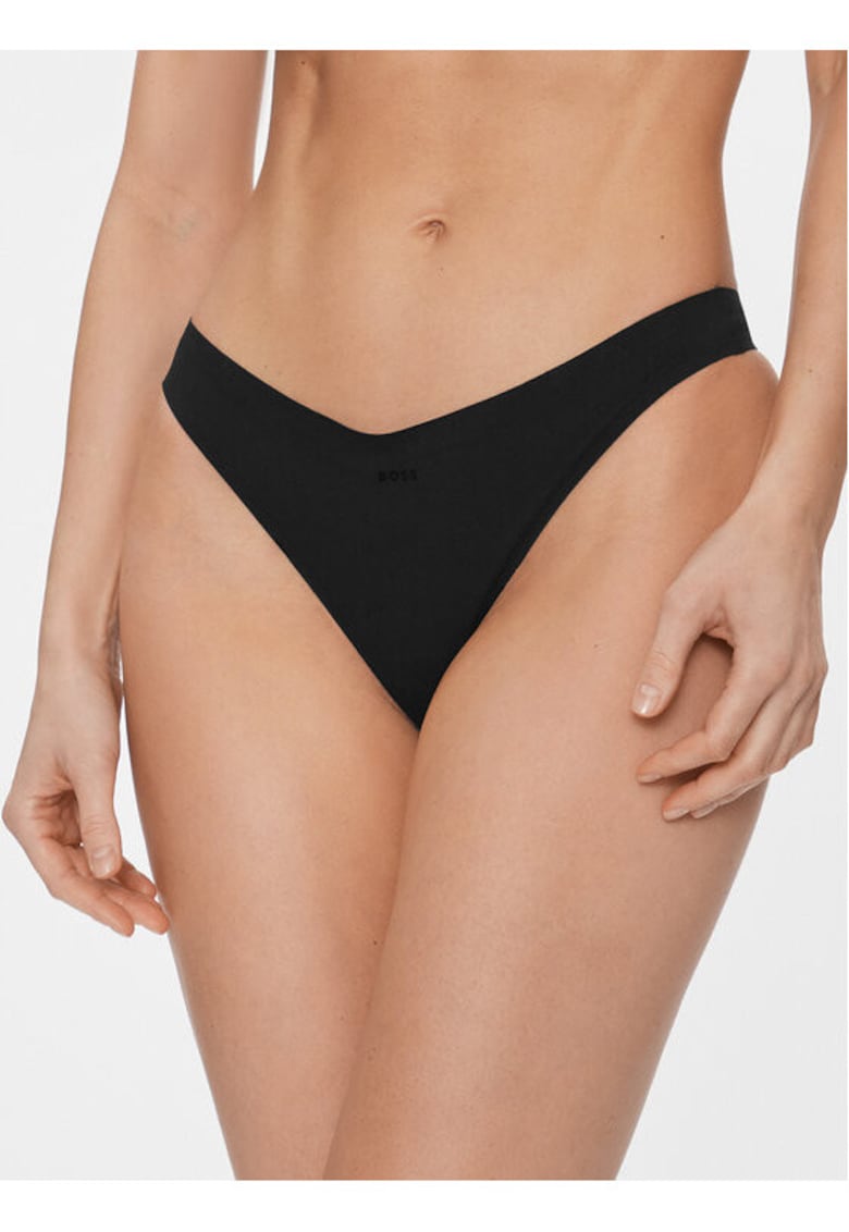Chiloti dama - 303659639 - Poliamida/Elastan - Negru - Negru
