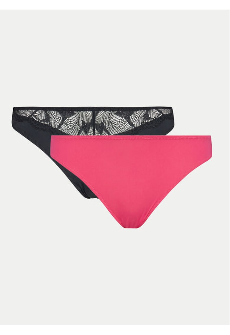 Set 2 chiloti dama -  304344596 - Poliamida - Negru