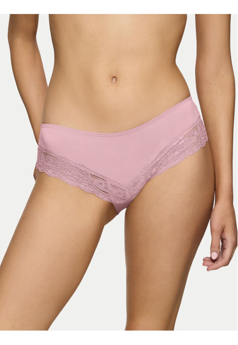 Boxeri dama - 304537868 - Poliamida/Elastan - Roz - Roz