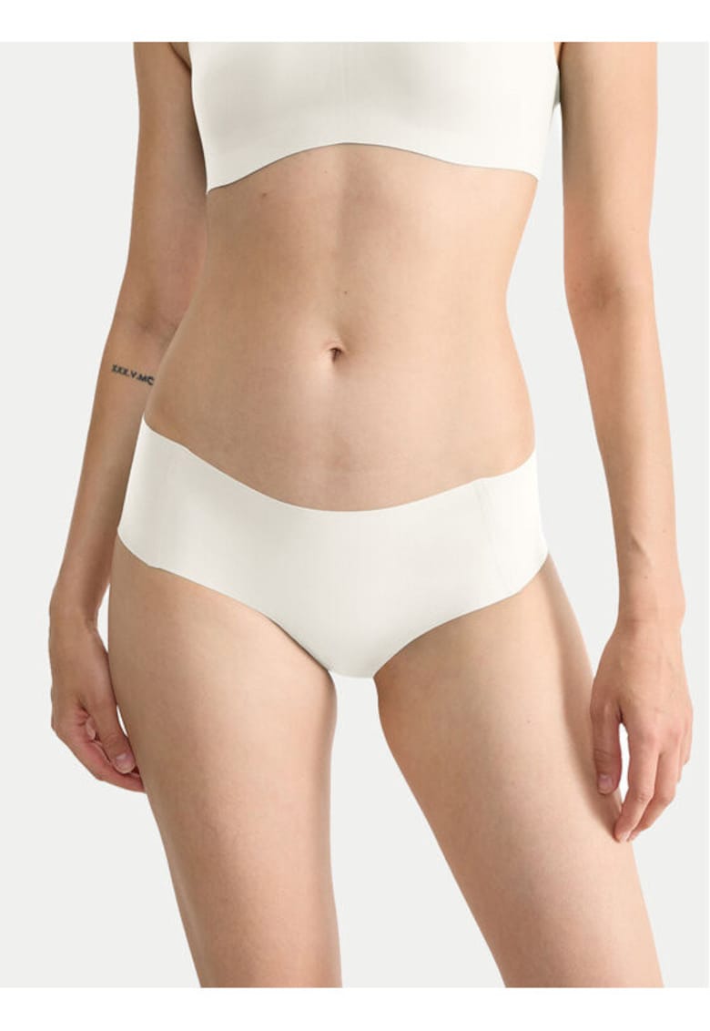 Boxeri dama - 304892509 - Poliamida/Elastan - Bej