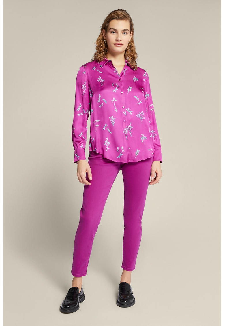 Pantaloni slim fit uni