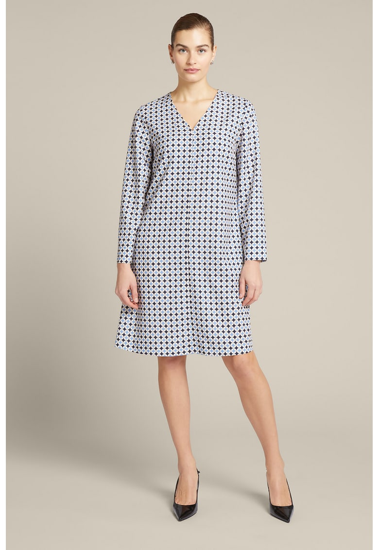 Rochie scurta cu decolteu in V si model Rochie scurta cu decolteu in V si model