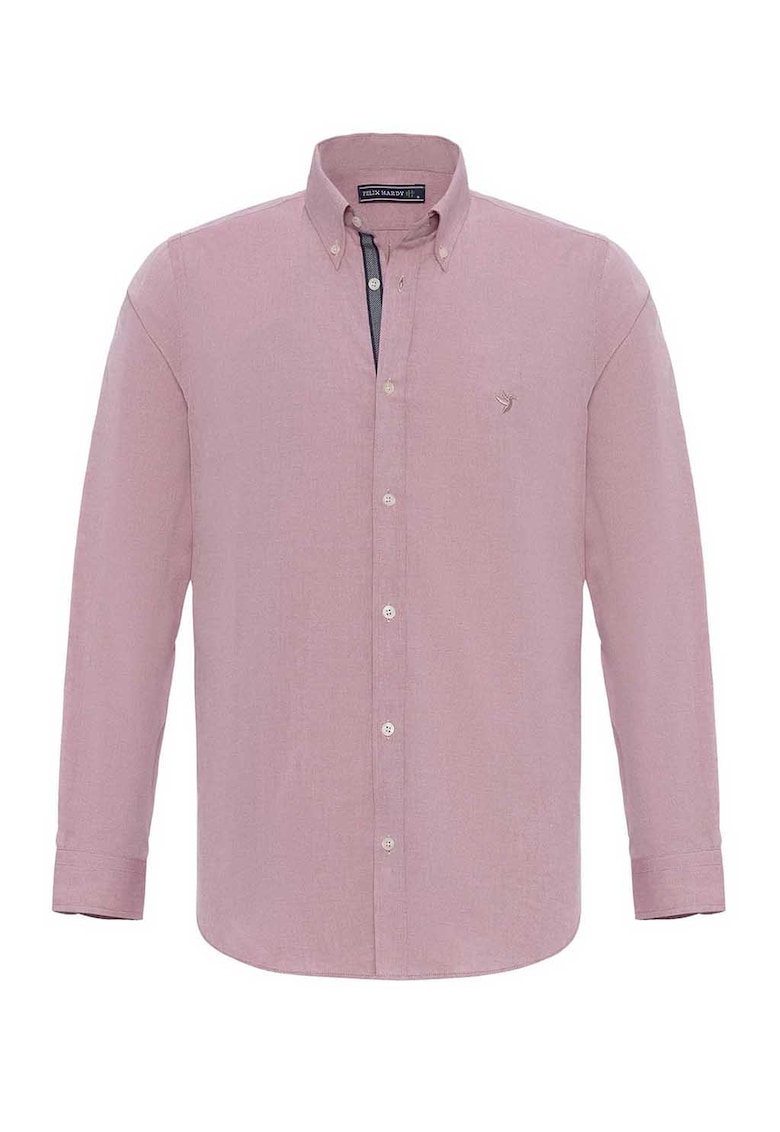 Camasa oxford cu logo brodat