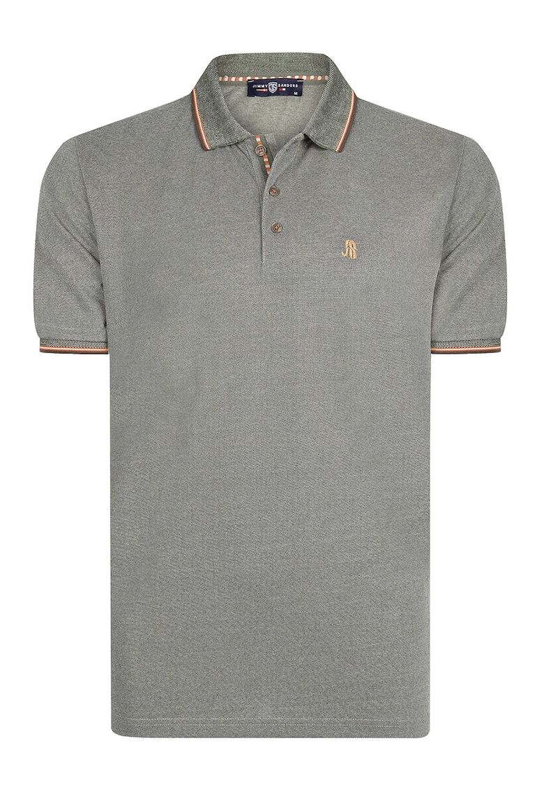 Tricou polo regular fit - Kaki