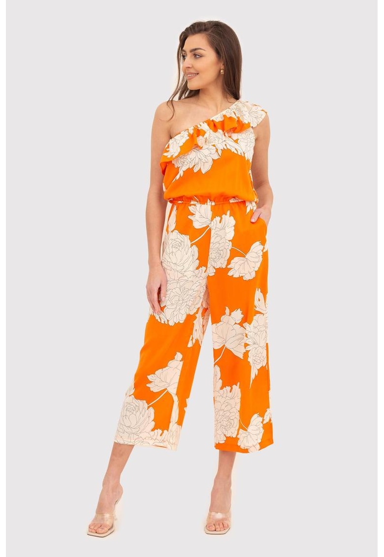 Salopeta cu imprimeu floral PA586